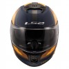 LS2 STREAM 2 VINTAGE MAT NAVY MAVİ-TURUNCU-KAHVERENGİ KASK